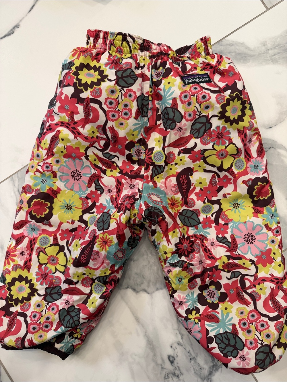 Patagonia snow pants 12mos Quilted joggers
